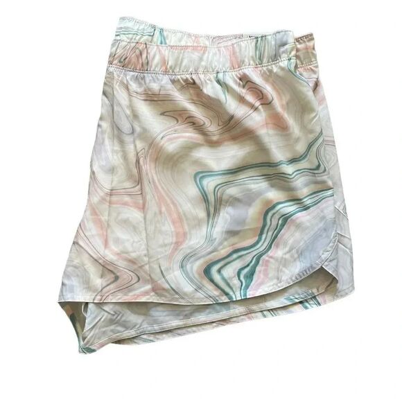 Old Navy Mid-Rise StretchTech Swirl Pop Dolphin-Hem Run Athletic Shorts SZ XXL - Picture 5 of 13